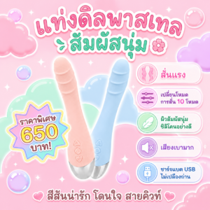 แท่งดิลสั่น พาสเทล
